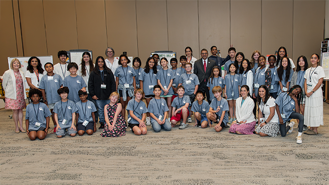 2024 Data Detectives Camp ATL Group of students at CDC headquarters for the 2024 Data Detectives Camp.