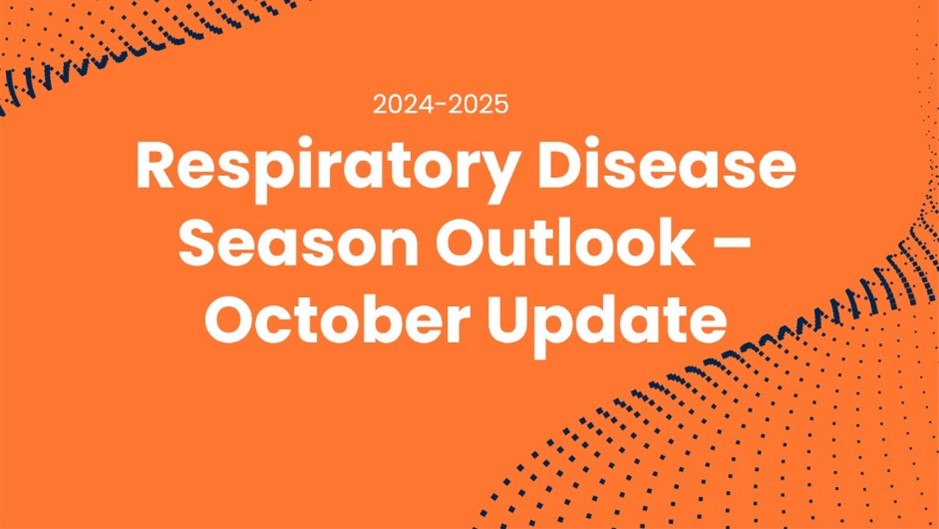 2024-2025 Respiratory Disease Season Outlook- October Update.