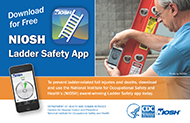 2017-130.png cover of NIOSH doc 2017-130 NIOSH Ladder Safety App Postcard