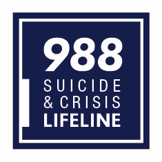 suicide-lifeline-988 Telephone number 988 for the suicide and crisis lifeline