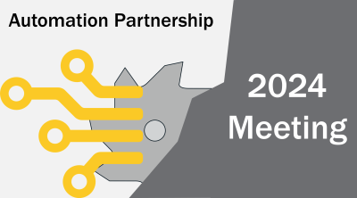 2024 Automation Partnership meeting logo 2024 Meeting of the Automation and Emerging Technologies Partnership