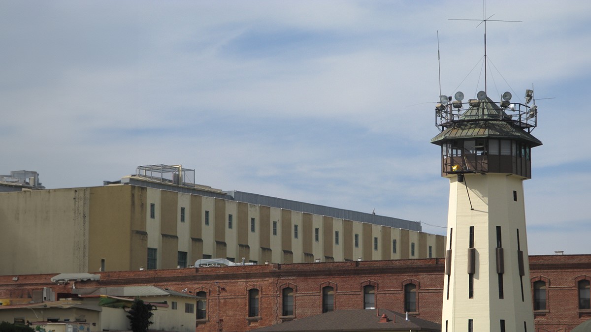 Prison Guard Tower - Correctional Worker Guard tower at a prison.