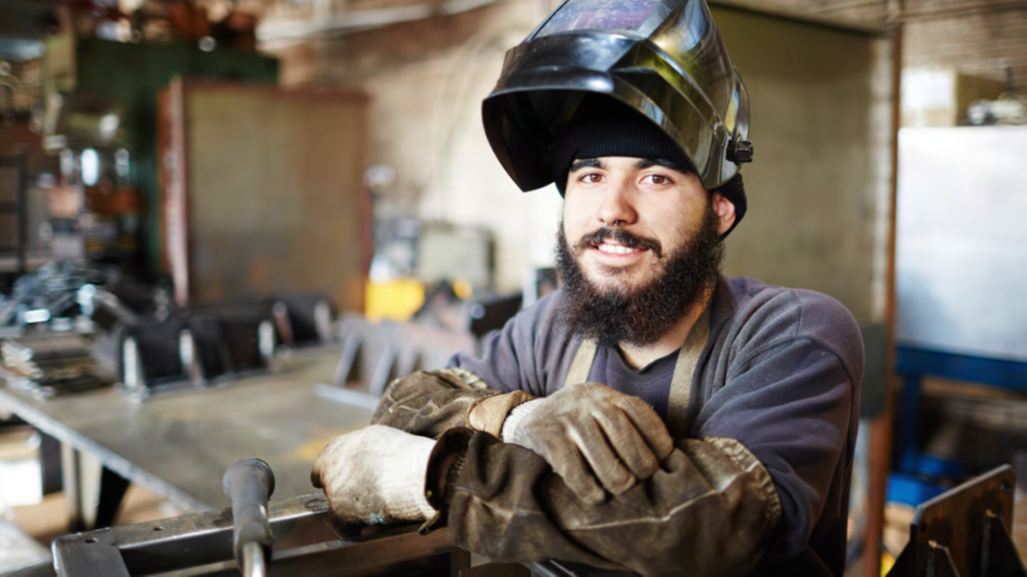 Male metalworker Male metalworker.
