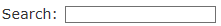 search Screenshot of the search engine field in the SEC Petition Status Table