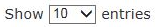 showentries Screenshot of Show Entries SEC Petition Status Table feature