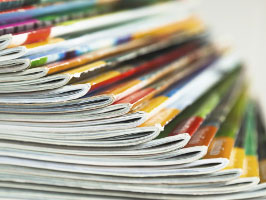 Stack of publications