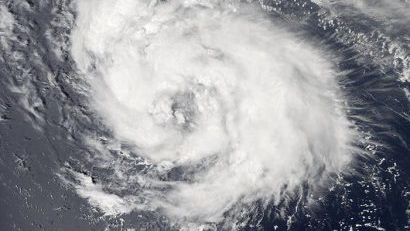 hurricane Satellite image of hurricane