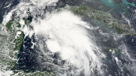 hurricane dolly Satellite image of Hurricane Dolly