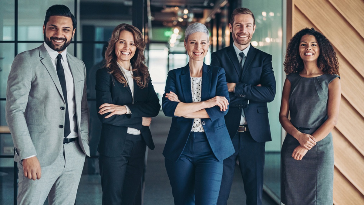 diverse group of business people diverse group of business people