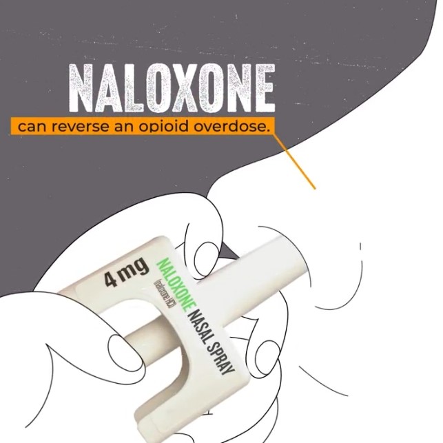 Naloxone can reverse an opioid overdose.