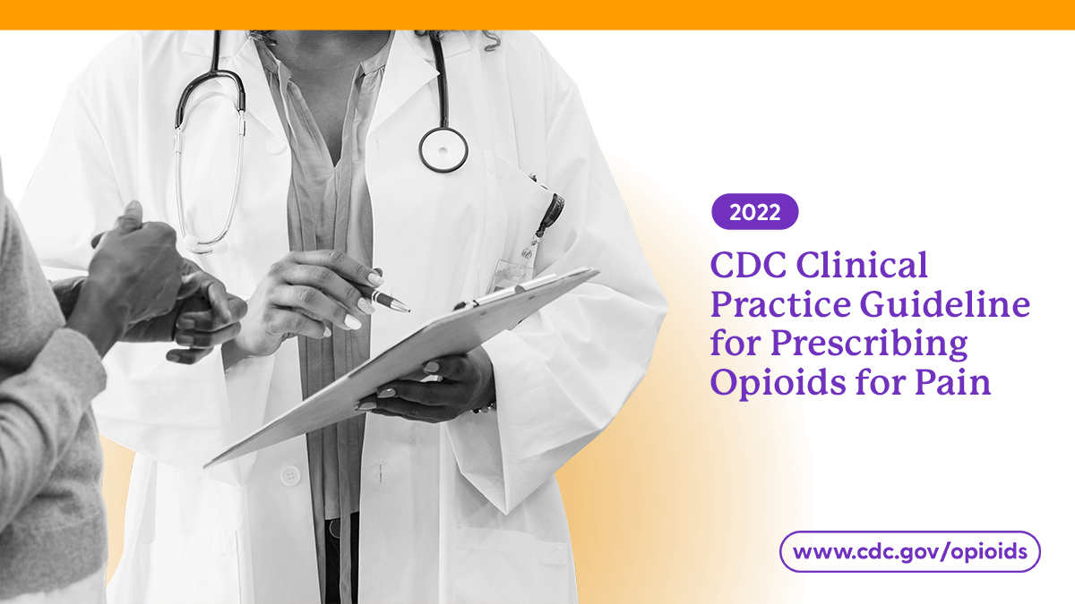 2022 CDC Clinical Practice Guideline for Prescribing Opioids for Pain