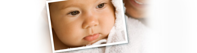 Infant Healthy Close-up of an infant's face.