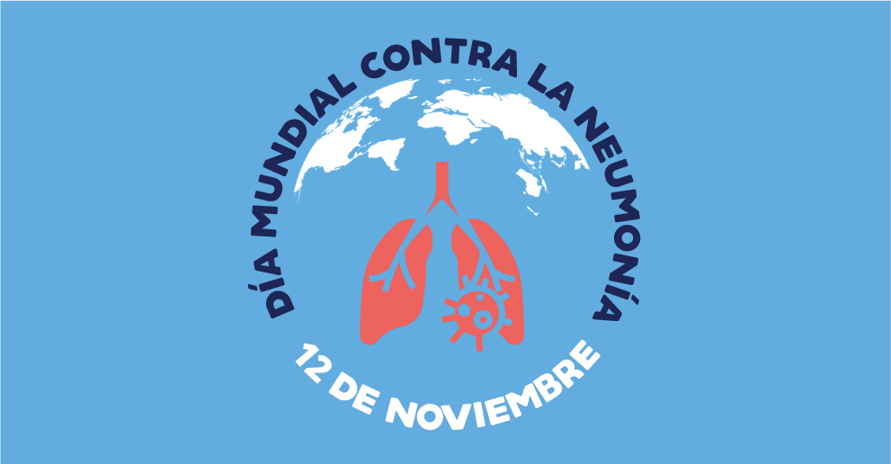 El Día Mundial contra la Neumonía es el 12 de noviembre.
