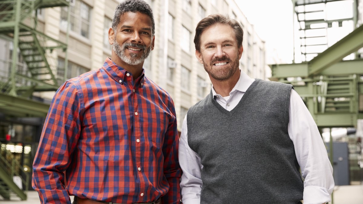 two men