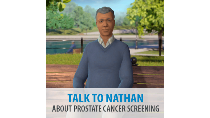 Talk Nathan Screening Talk to Nathan about Prostate Cancer Screening