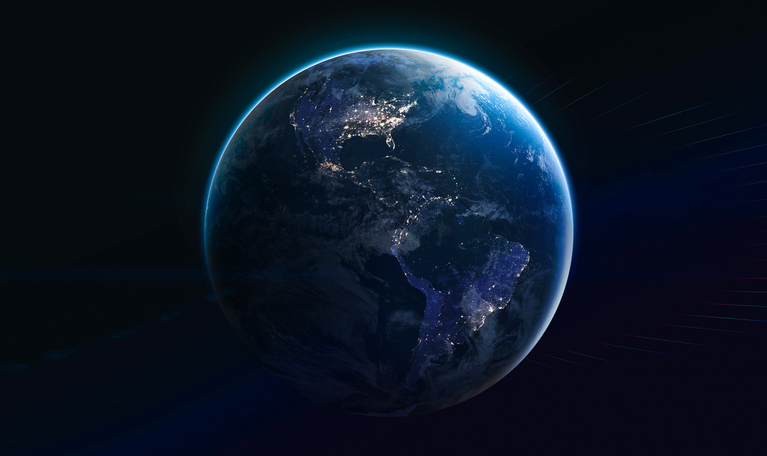 Rabies worldwide assessment An image of the world with a black background
