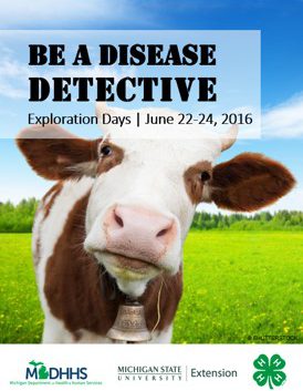 — title missing — Disease Detective posters.