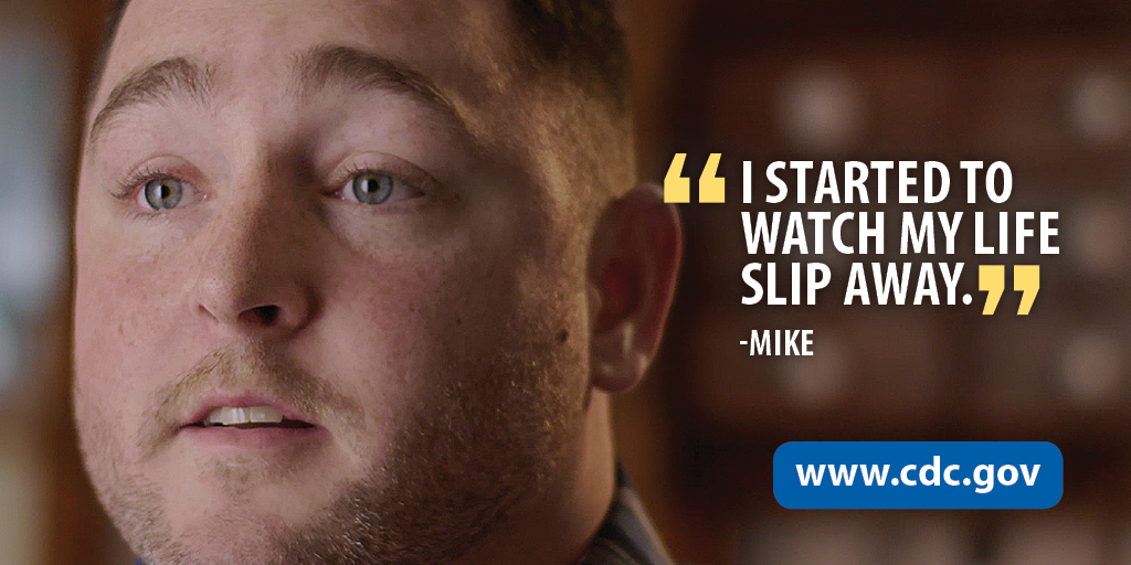 "I started to watch my life slip away." - Mike