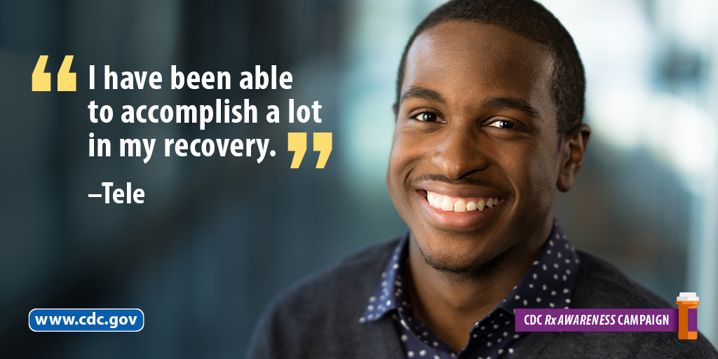 "I have been able to accomplish a lot in my recovery." -Tele
