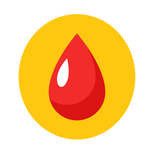 — title missing — Illustration of a blood droplet.