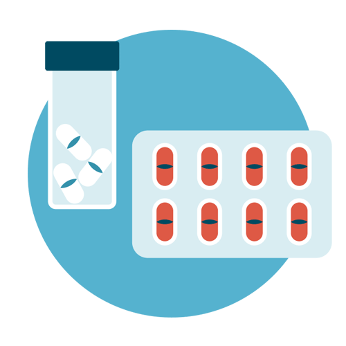 — title missing — Illustration of medications.