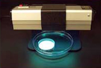 Figure 2 Scientific equipment used to inactivate specimens using UV irradiation and bleach inactivation