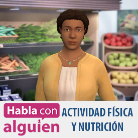 talk-to-someone-nutrition Habla con alguien: Actividad física y nutrición