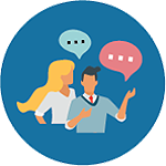cdc-hiv-circle-icon-people-couple circle icon people talking