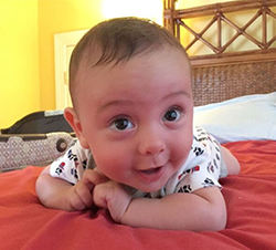 Personal Stories Kate Baby A picture of Kate's son