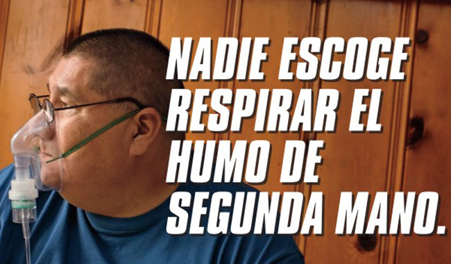 Nadie Escoge Respirar el Humo de Segunda Mano