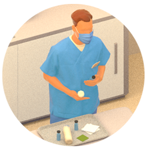 illustration-hcp Illustration of healthcare worker.