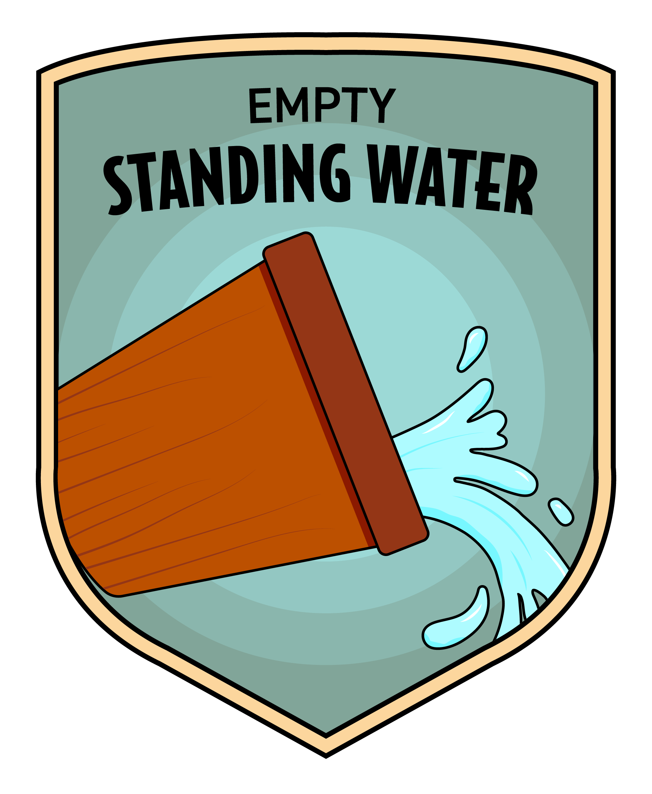 Fight the Bite personal protective badge for source reduction.