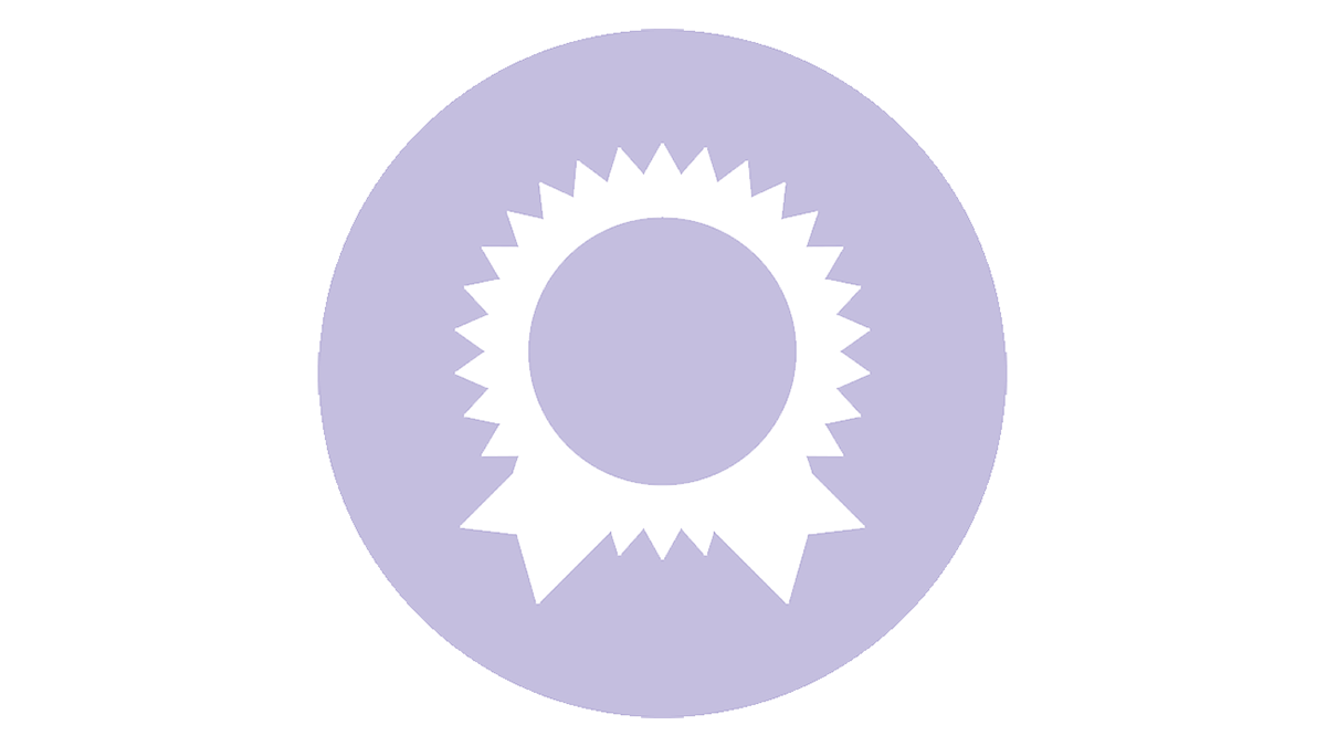 Illustration of certification ribbon