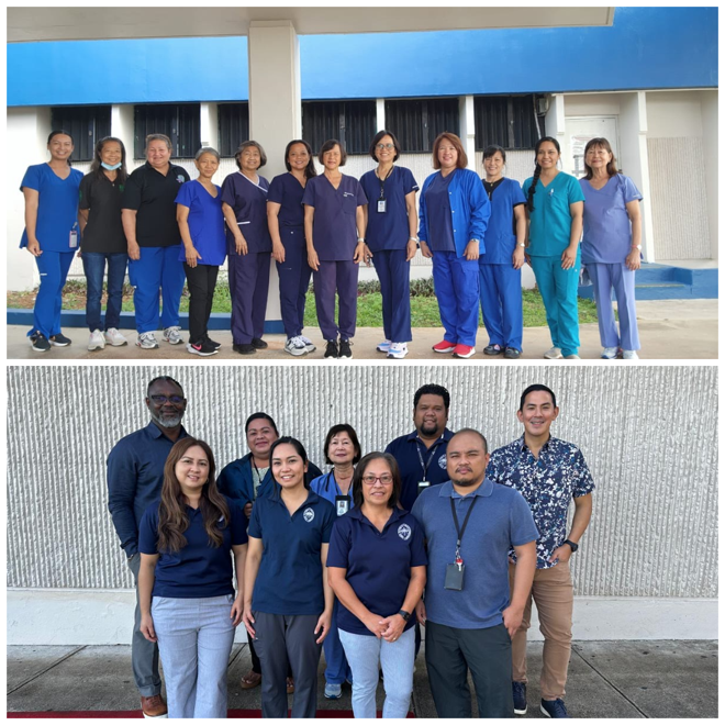 Chima Mbakwem, Guam TB Staff, and Bureau of Family Health and Nursing Services Chima Mbakwem, Guam Tuberculosis Control Program Staff, and the Bureau of Family Health and Nursing Services