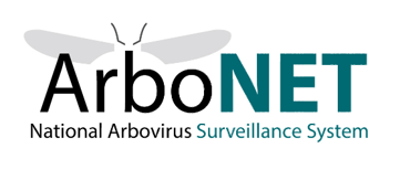 ArboNET Logo for the National Arbovirus Surveillance System, call ArboNET.